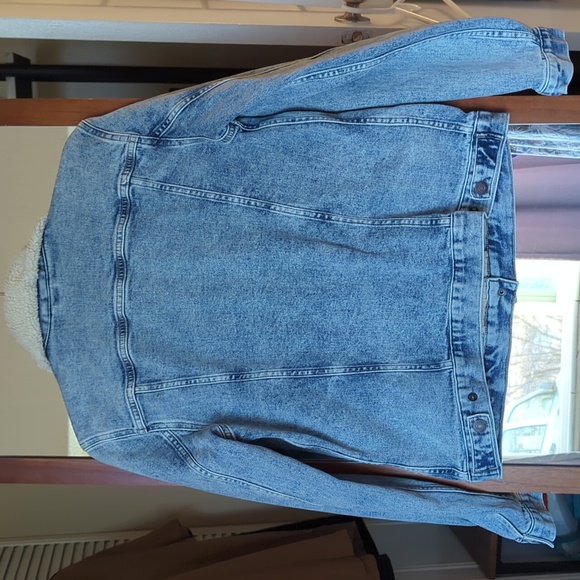 Denim Jacket Sherpa Lining Old Navy - Picture 2 of 8